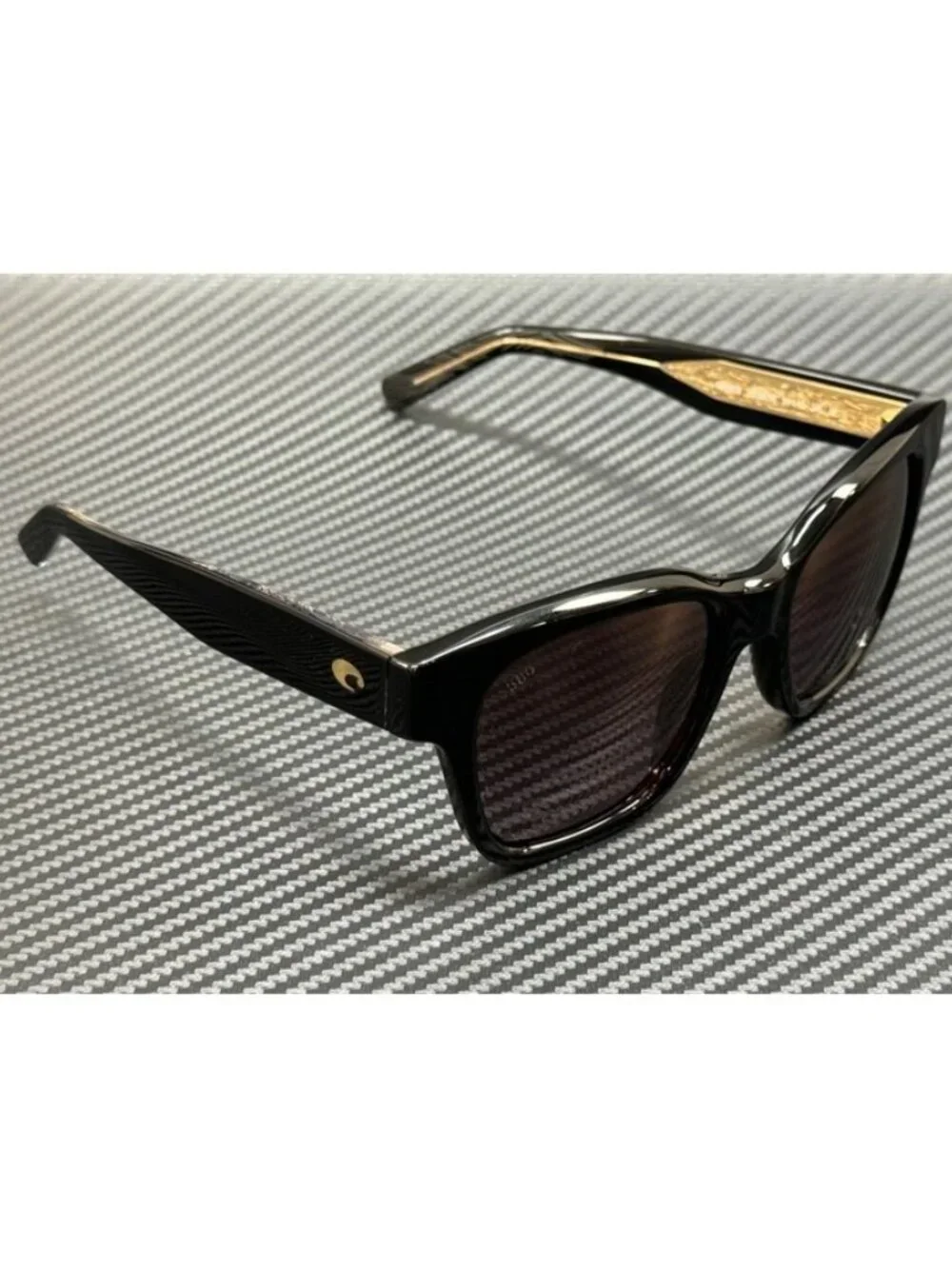New Costa Del Mar Women Black Sunglasses 54-19-145